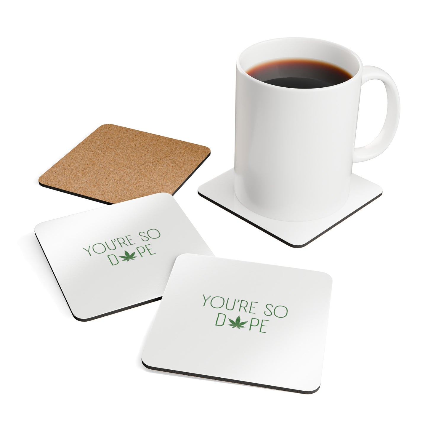 "You're so D*pe" Coasters